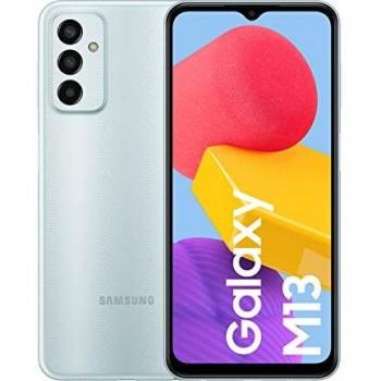 Samsung Galaxy M13 4GB RAM 64GB Storage 6.6-inch FHD+ Light Blue Dual SIM 4G LTE Smartphone
