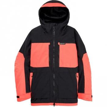 Chaqueta de Esquí Burton Frostner Negro Naranja Hombre S