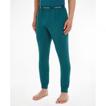 Calvin Klein - Pantalón de chándal de estar por casa de hombre, cómodo, ajuste regular, tejido suave, cintura elástica con cordón, bolsillos laterales