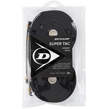 Dunlop 10298364 Grip de Tenis, Unisex-Adult, Negro, Talla Única