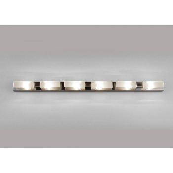 Lámpara de techo Arco 6 Bulbs G9, Níquel Satinado