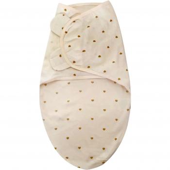 Manta infantil Swaddle Wrap, suave y ajustable, 100% algodón para bebé