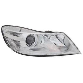 Faro Delantero Derecho H7+H1 con Luz de Direccion para Skoda Octavia 2009-2013 Van Wezel 7623962