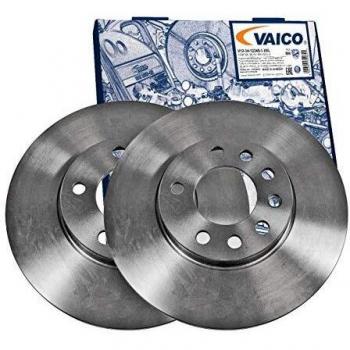 Disco de freno VAICO V40-80048, calidad original, compatible con OPEL, FIAT y SAAB, eje delantero ventilado 285 mm
