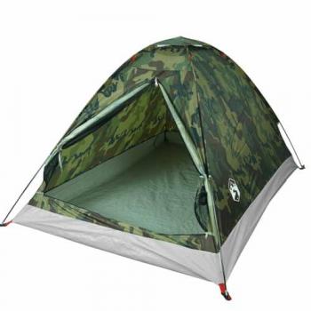 Tienda de campaña iglú impermeable camuflaje para 2 personas