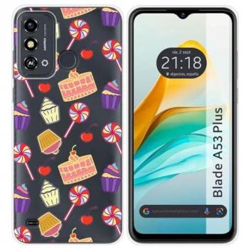 Funda de Silicona para ZTE Blade A53 Plus con diseño de Dulces 01