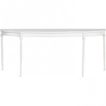 Consola Home ESPRIT Amarillo Blanco Metal