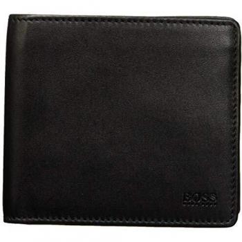 BOSS 50397485 - Cartera para mujer de Cuero Hombre Negro Negro