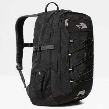Mochila The North Face Borealis Classic Gris Asfalto y Naranja