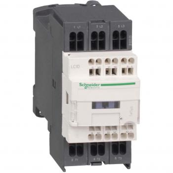 Contactor TeSys D Schneider Electric LC1D183P7, 3 polos, 1 NA/1 NC, 18 A, bobina 230 V AC, frecuencia 50/60 Hz