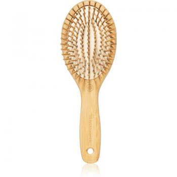 Olivia Garden Bamboo Touch Flat Brush for Hair and Scalp - HH3