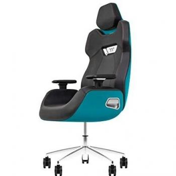 Thermaltake Argent Silla Gaming, Aluminio Piel, Azul, Talla única