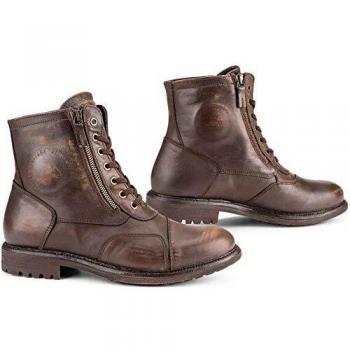 Botas de moto Falco Aviator - Marrón - Talla 44 - Impermeables