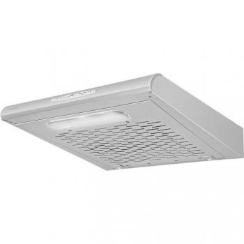 MPM-61-PX-71 Campana Extractora Bajo Mueble Cocina 60cm, Acero Inoxidable, 175m3/h Evacuación al Exterior y Recirculación, Filtro de