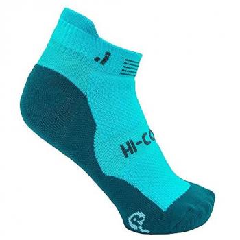 Calcetines Joluvi Hi-Cool Run Fever Unisex (2 Pares) - Turquesa/Azul Lago, Talla Elegible