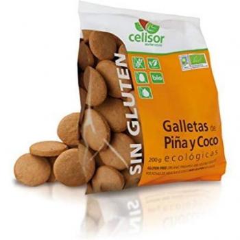 Alecosor Galletas Piña-Coco Bio Celisor 200 Gr 200 ml