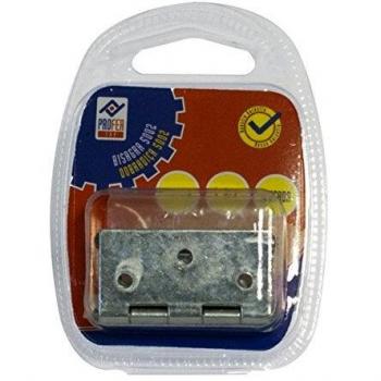 PROFER TOP - Bisagra Cuadrada 5002 Zn Bl. 2 Profer Top 1 3/4''