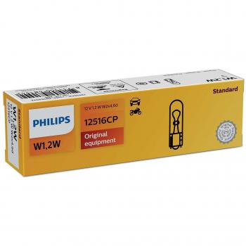Bombillas de Coche Philips W1,2W 12V 1,2W (Pack de 2)