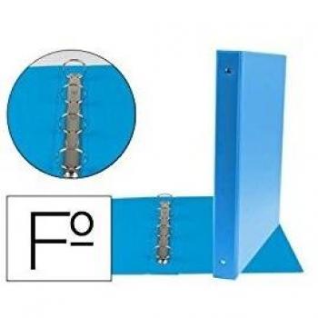 Saro - Carpeta 4 Anillas Folio PVC verde