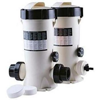 Fluidra 24429 - Dosificador Cloro/bromo dossi-3 in-Line 3.5 kg