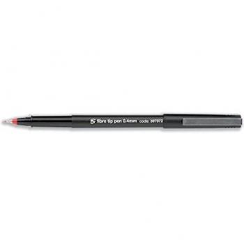 5 Star 397972 - Rotulador, punta de fibra, 0.4 mm, color rojo