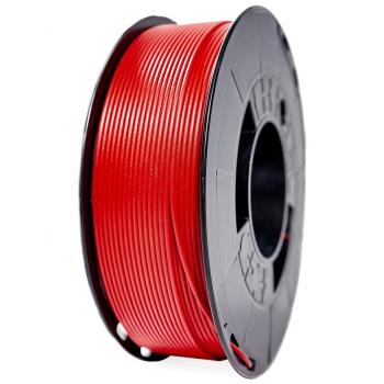 Filamento PLA 1.75mm para Impresora 3D - Bobina de 1kg - Rojo