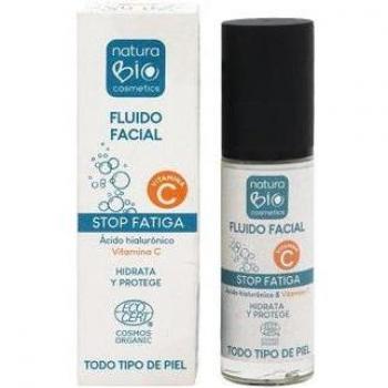 Fluido Facial Stop Fatiga Vitamina C 30 Gramos Naturabio Cosmetics