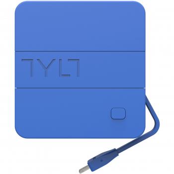 TYLT Energi - Batería auxiliar 6k de 6000 mAh, conector Lightning, color negro y azul
