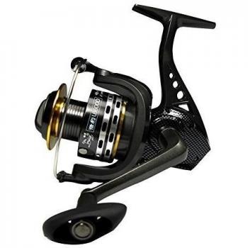 WINBEST 10 + 1bb Negro Cuerpo Metal Spinning Carrete Peces Barco LB3000