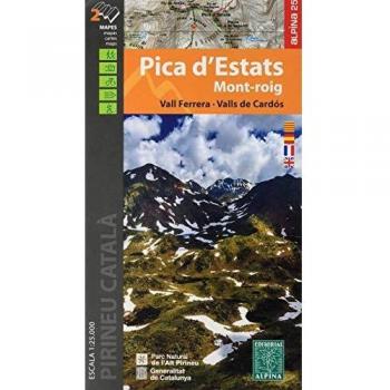 Pica D'Estats Mont-Roig 1: 25.000