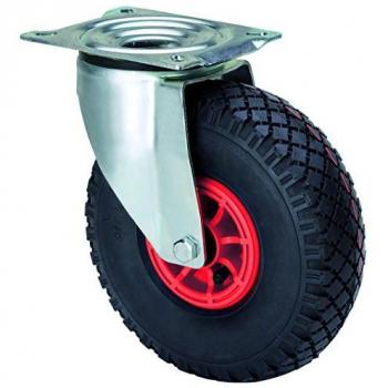 Rueda giratoria impinchable Alex WL RIFN 260 mm, carga 100 kg, eje liso