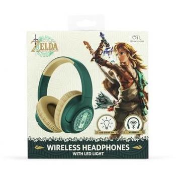 Auriculares Inalámbricos Plegables Zelda: Lágrimas del Reino con Luz LED OTL Technologies