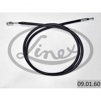 Cable de freno de estacionamiento LINEX 09.01.60 Derecha