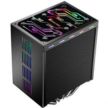 Jonsbo CR de 401 Black – RGB, CPU enfriador F. Intel LGA775/1150/1151/1155/1156 & AMD AM2 