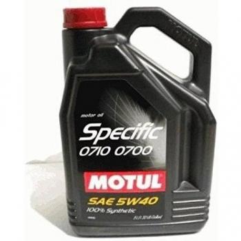 Aceite Motul Specific Rn 0710 - 0700 5w40 5l