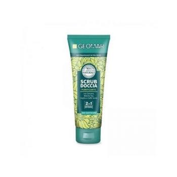 Exfoliante de Ducha Purificante Geomar 250 ml con Jengibre, Té Matcha, Arcilla y Café Verde 2 en 1