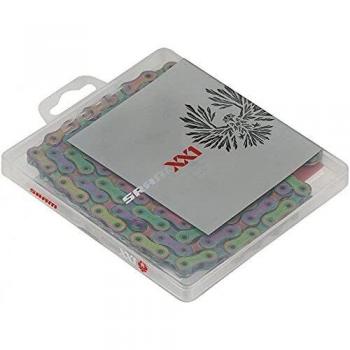 SRAM Cadena Eagle XX1 Arcoiris 12V, 126 eslabones, Unisex Adulto, Arco Iris, Talla única