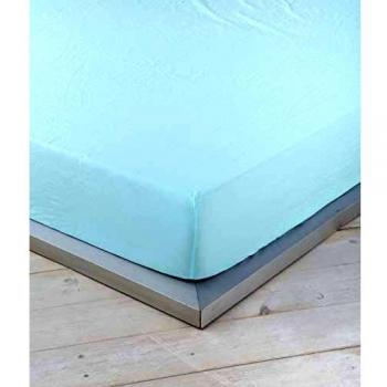 NATURALS Bajera de Lino Azul Mar Cama 135 cm