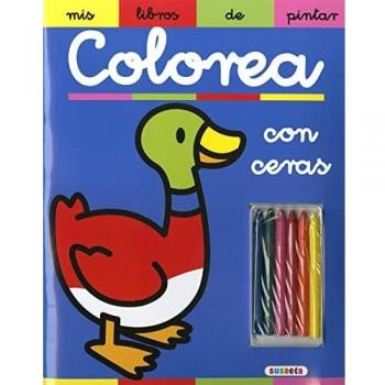 Colorea con ceras