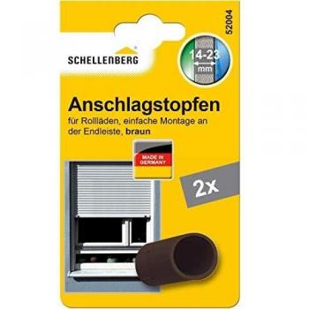 Schellenberg 52004 - Shutter Tapón De Brown