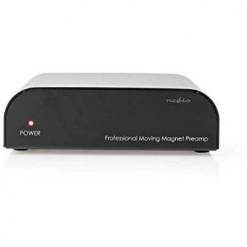 Pre-amplificador Phono Automático 2 Canales RCA Negro