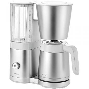 Cafetera Filtrante ZWILLING Enfinigy con Jarro Térmico de 1,25 l, Acero Inoxidable y Función Anticalcárea Inteligente