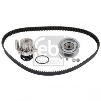 Bomba de Agua + Kit de Correa de Distribución FEBI BILSTEIN 173228 para Seat, Skoda y VW