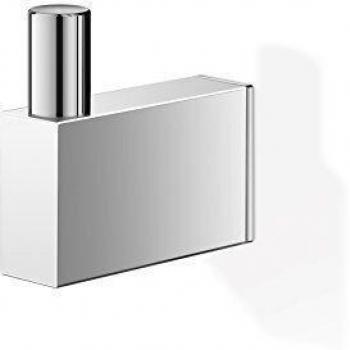 ZACK Colgador Toalla, Metal, Plata, 5 cm