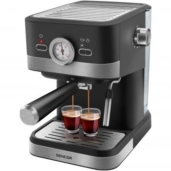 Cafetera Espresso SENCOR SES 1721BK - 1050 W - 20 Bares - Negra