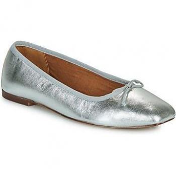 Mocasines Geox D Marsilea A met.she.le text plata para mujer