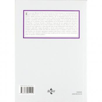 Manual de Derecho Social de la Unión Europea