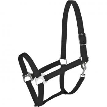 RTS Standard Cabestro de Poliamida Ligero, Unisex, Negro, Pony
