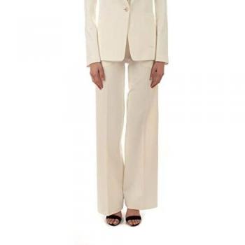 Twinset Milano Pantalones Twinset para mujer Wide Leg Color Nieve Modelo 231TP2182 00282, nieve, 36