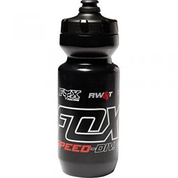 Fox Speed DIV Purist Botella de agua, color negro, tamaño 650 ml, 0.07